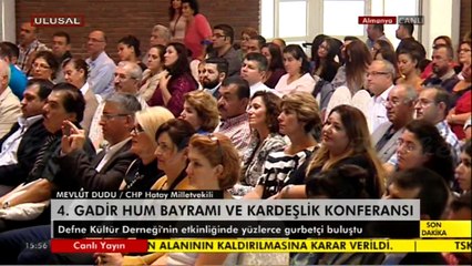 4. GADİR HUM BAYRAMI VE KARDEŞLİK KONFERANSI-25 EYLÜL 2016-MANNHEİM/ALMANYA
