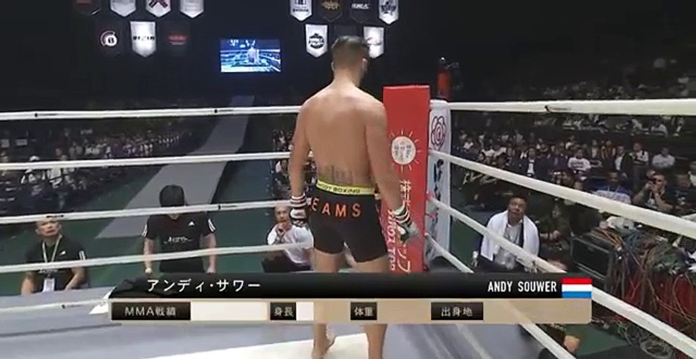 Rizin 2 GP 2016 Daron Cruickshank vs Andy Souwer