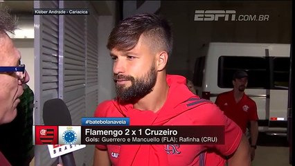 Diego se diz orgulhoso da equipe e prega humildade: 'Temos que conter a emoção'