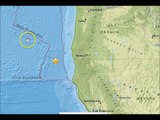 Earthquake M5.0 WSW of Gold Beach, Oregon