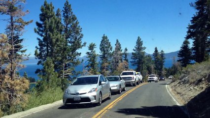 On the road again - En quittant Lake Tahoe, CA - 13 juillet 2016