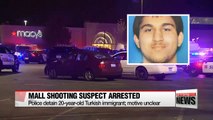 Police arrest suspect in Washington shopping mall shooting; 8 injured in Baltimore gun attack