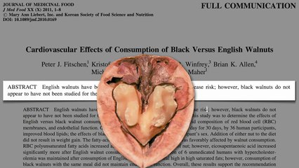 Black Versus English Walnuts
