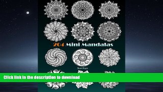 READ THE NEW BOOK 204 Mini Mandalas FREE BOOK ONLINE