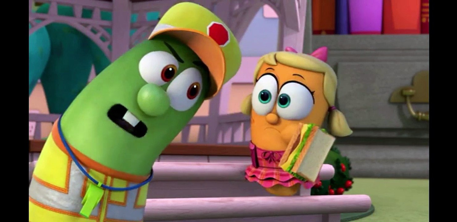 veggie tales in the house (song) Larry the crossguard