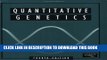 [PDF] Introduction to Quantitative Genetics (4th Edition) Full Collection