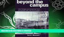 FAVORITE BOOK  Beyond the Campus: How Colleges and Universities Form Partnerships with their