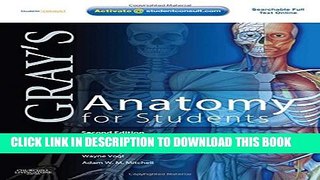 [PDF] Gray s Anatomy for Students: With STUDENT CONSULT Online Access, 2e Full Collection