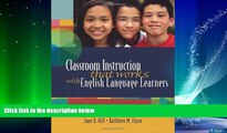 Big Deals  Classroom Instruction That Works with English Language Learners  Best Seller Books Best