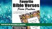 FAVORIT BOOK Favorite Bible Verses From Psalms: A Coloring Book for Adults and Older Children READ