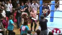 Best Friends (Arisa Nakajima & Tsukasa Fujimoto) (c) vs. 385MYankie's (Jun Kasai & Miyako Matsumoto) - 8/14/16