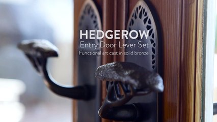 Hedgerow Collection of Door Handles by Martin Pierce