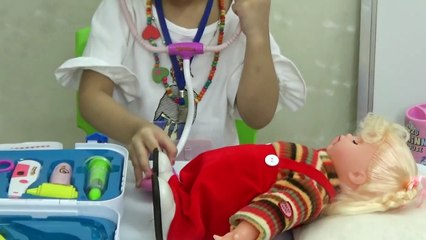 baby clinic for dolls - Toys doctor baby 3