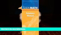 Must Have PDF  Saxon Math Course 3: Solution Manual 2007  Best Seller Books Most Wanted