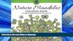 FAVORIT BOOK Nature Mandalas Coloring Book - Calming Coloring Book For Adults (Nature Mandala and