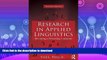 READ BOOK  Research in Applied Linguistics: Becoming a Discerning Consumer FULL ONLINE