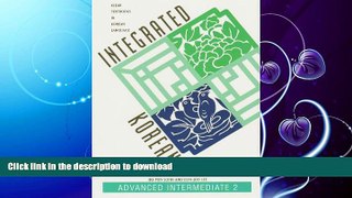 FAVORITE BOOK  Integrated Korean Advanced Intermediate 2 (Klear Textbooks in Korean Language)