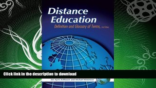 EBOOK ONLINE  Distance Education: Definition and Glossary of Terms  PDF ONLINE