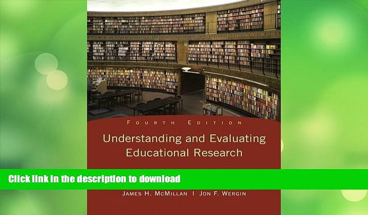 EBOOK ONLINE  Understanding and Evaluating Educational Research (4th Edition) FULL ONLINE
