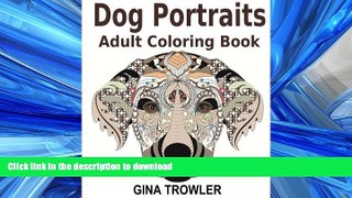 FAVORIT BOOK Adult Coloring Books: Dog Portraits: Dog Coloring Book Featuring Dog Face Designs of