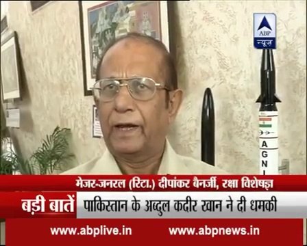 Pakistan can ‘blow up’ Delhi in 5 minutes Indian Media Crying On Abdul Qadeer Khan’s Threat