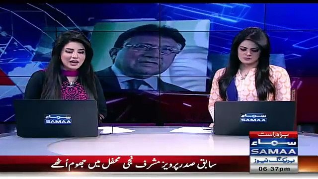 Pervez Musharraf Dancing With Wife In Function In USA