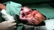 Beautiful moment a newborn refuses to let go of mummy