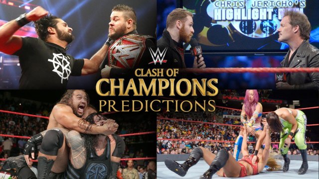 Pro Wrestling Round Up - Clash Of Champions Predictions