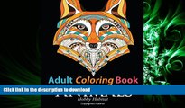 FAVORIT BOOK Adult Coloring Book: Animals: Coloring Book for Grownups Featuring 34 Beautiful