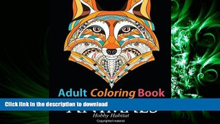 FAVORIT BOOK Adult Coloring Book: Animals: Coloring Book for Grownups Featuring 34 Beautiful