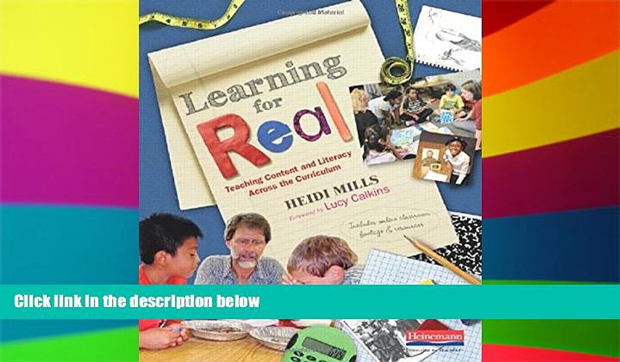 Big Deals  Learning for Real: Teaching Content and Literacy Across the Curriculum  Best Seller