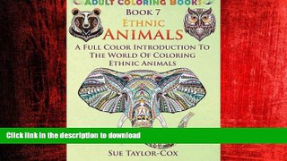 FAVORIT BOOK Ethnic Animals: A Full Color Introduction To The World Of Coloring Ethnic Animals