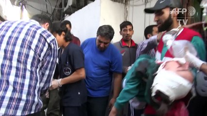 US accuses Russia of 'barbarism' over Aleppo bombardment