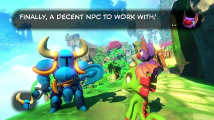 Yooka-Laylee - Character Parade & Shovel Knight Trailer