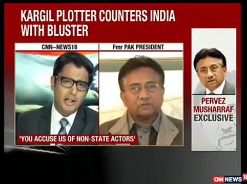 Pervez Musharraf Badly Bashing And Insulting Indian Journalist - Video Dailymotion