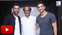 Rajinikanth Meets Mahendra Singh Dhoni, Sushant Singh Rajput