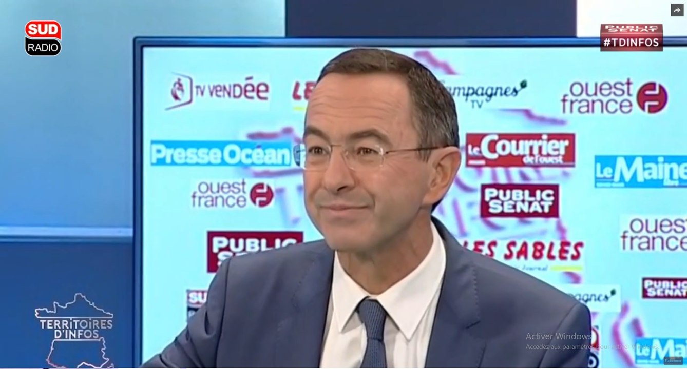 Invité: Bruno Retailleau - Territoires d'infos (26/09/2016)