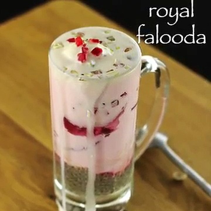 falooda recipe _ royal falooda recipe _ falooda ice cream recipe