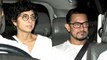 Aamir Khan & Kiran Rao watch the rushes of Dangal