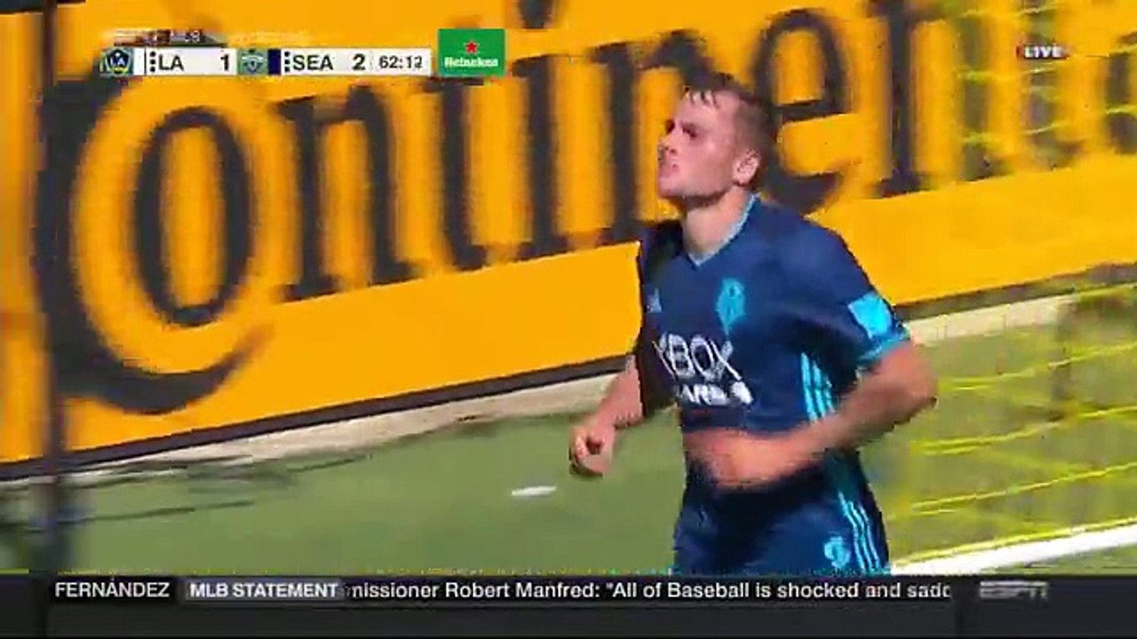 Jordan Morris 2nd Goal HD - LA Galaxy 1-3 Seattle Sounders FC - 26.09.2016 MLS