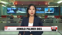 Legendary golfer Arnold Palmer dies at 87