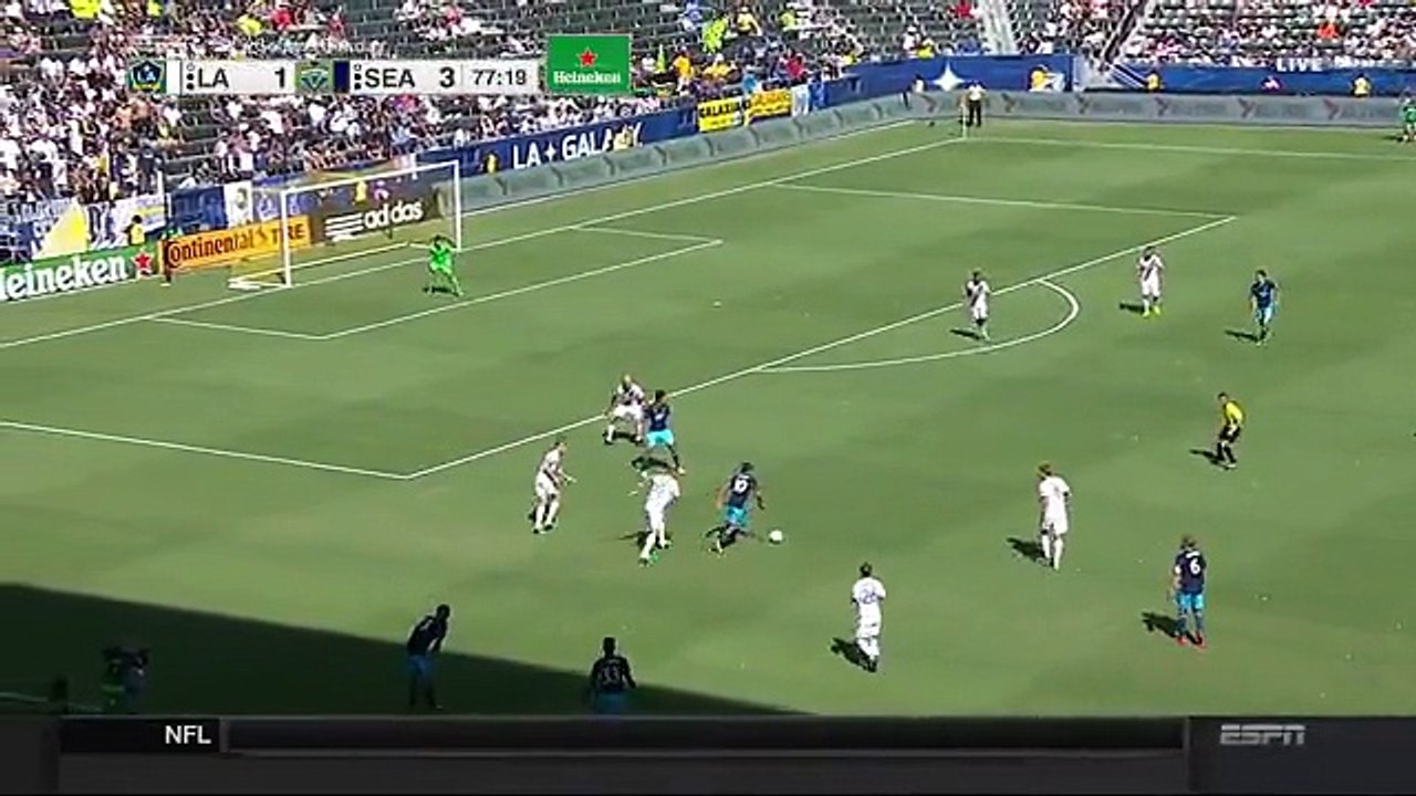 GOAL- Ozzie Alonso - LA Galaxy 1-4 Seattle Sounders FC - 26.09.2016 MLS