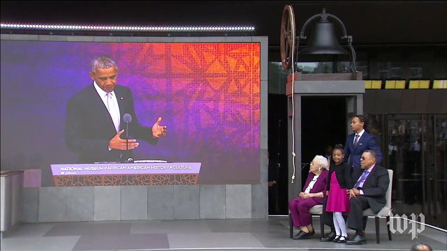 Descended from a slave, this family helped to open the African American museum with Obama