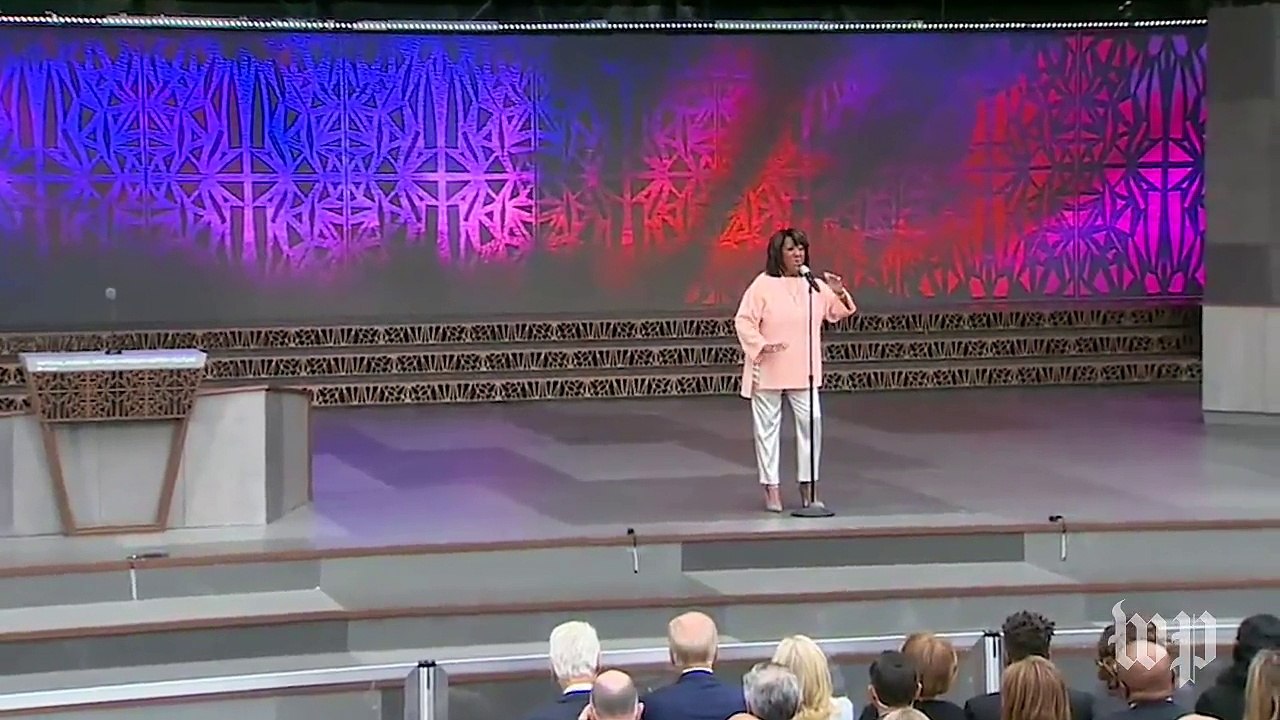 Patti LaBelle, Stevie Wonder perform at the opening of African American museum