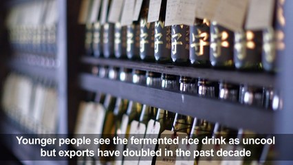 Japan sake pours overseas as local market dries up