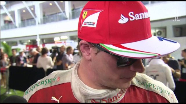 C4F1: Kimi Raikkonen Post Race Interview (2016 Singapore Grand Prix)