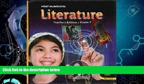 Big Deals  Holt McDougal Literature: Teacher s Edition Grade 7 2012  Best Seller Books Best Seller