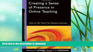 READ  Creating a Sense of Presence in Online Teaching: How to 