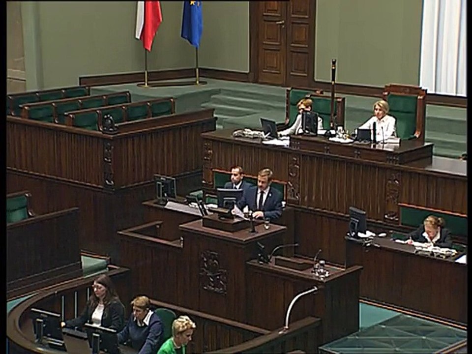 Poseł Wojciech Buczak - Wystąpienie z dnia 22 wrze�nia 2016 roku.