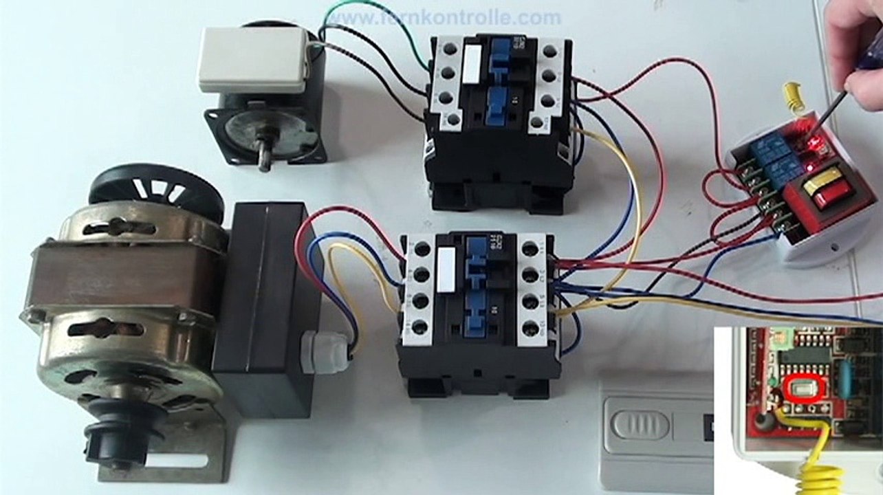 Funksteuerung zwei 380V Pumpe Motor Steuerung industrielle